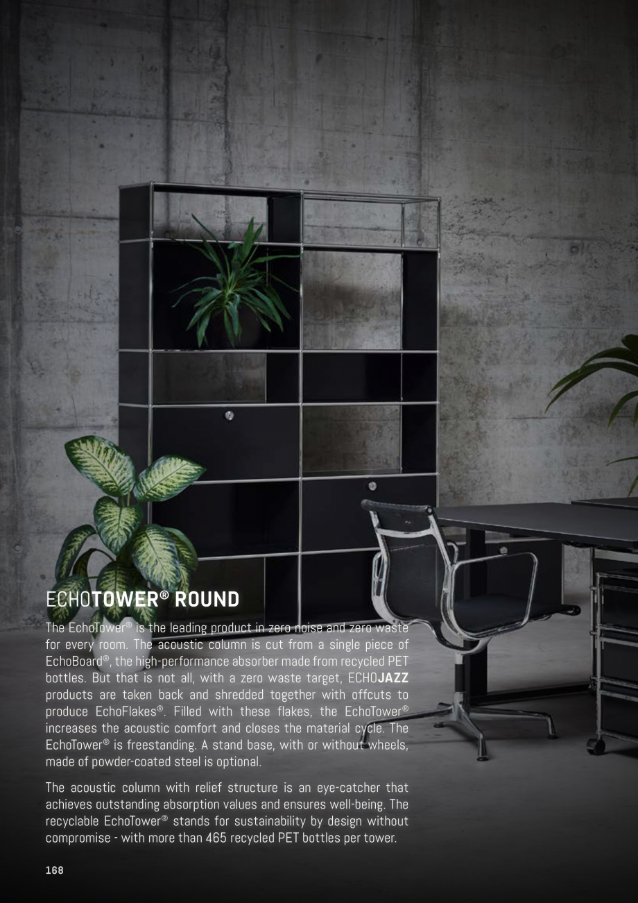 Pagina 168-Panouri pentru absorție acustică ECHOJAZZ EchoBoards Catalog, brosura 