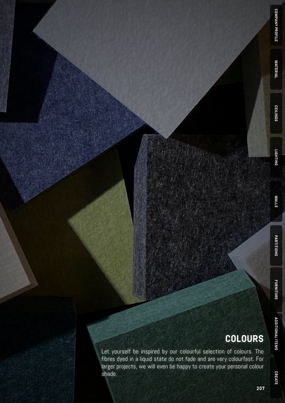 Pagina 207-Panouri pentru absorție acustică ECHOJAZZ EchoBoards Catalog, brosura 