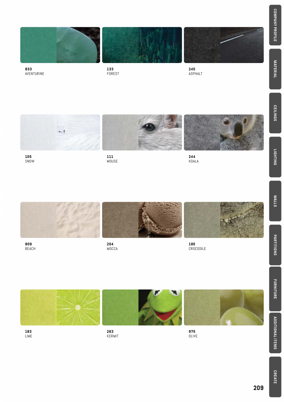 Pagina 209-Panouri pentru absorție acustică ECHOJAZZ EchoBoards Catalog, brosura 