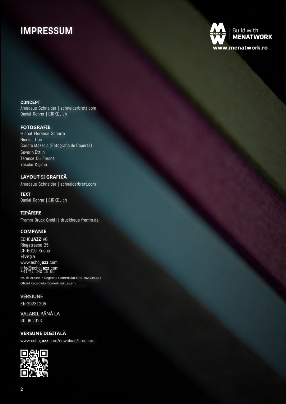 Pagina 2 - Plafoane cu absorbție acustică ECHOJAZZ EchoJazz Catalog, brosura OCOUSTIC ® 25MM

26
...