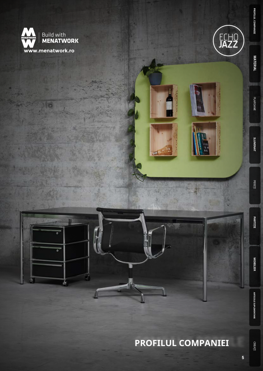 Pagina 5-Plafoane cu absorbție acustică ECHOJAZZ EchoJazz Catalog, brosura ILIER

ECHOTOWER ®

ARTICOLE...