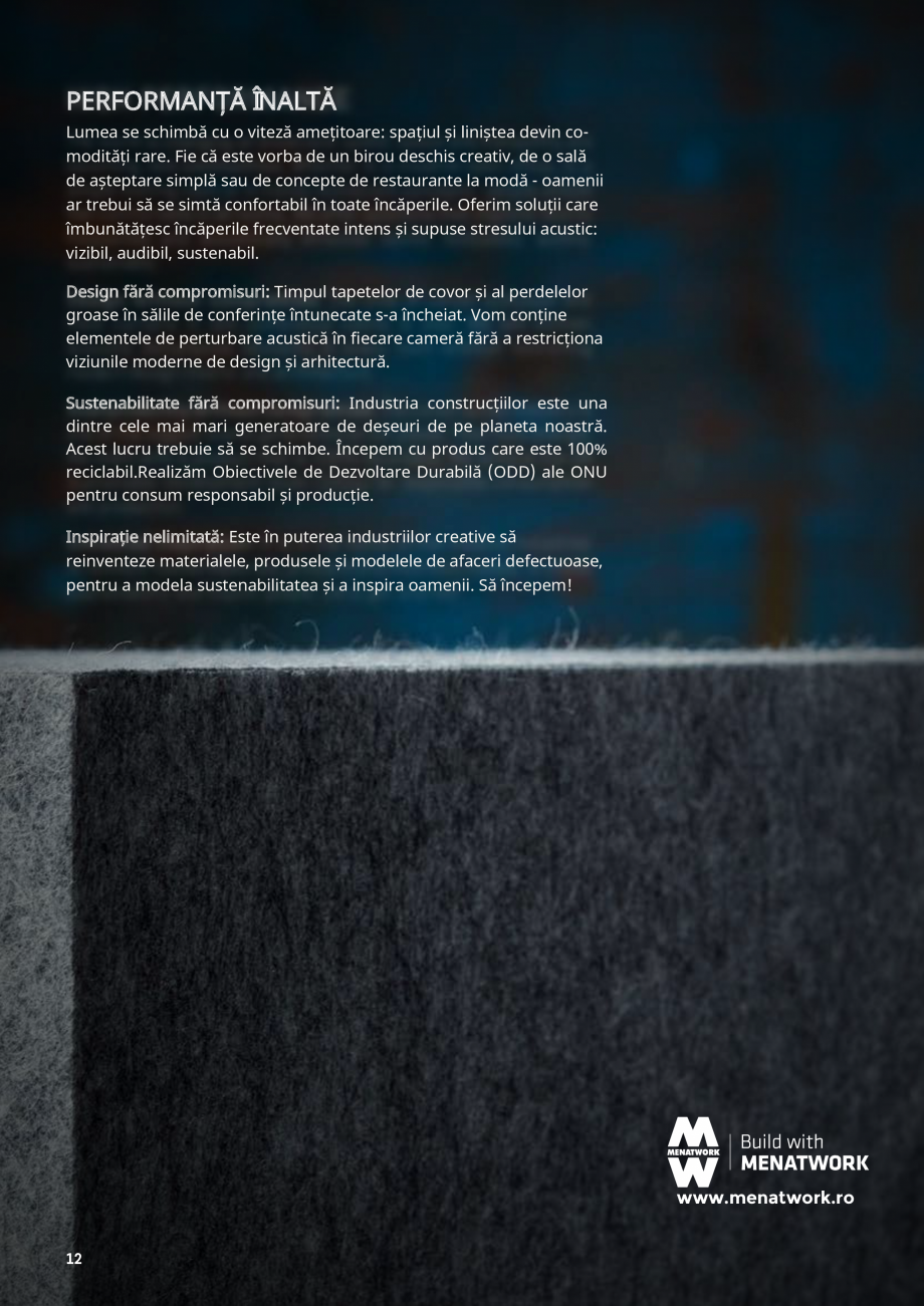 Pagina 12 - Plafoane cu absorbție acustică ECHOJAZZ EchoJazz Catalog, brosura oBoard 12mm
®
...