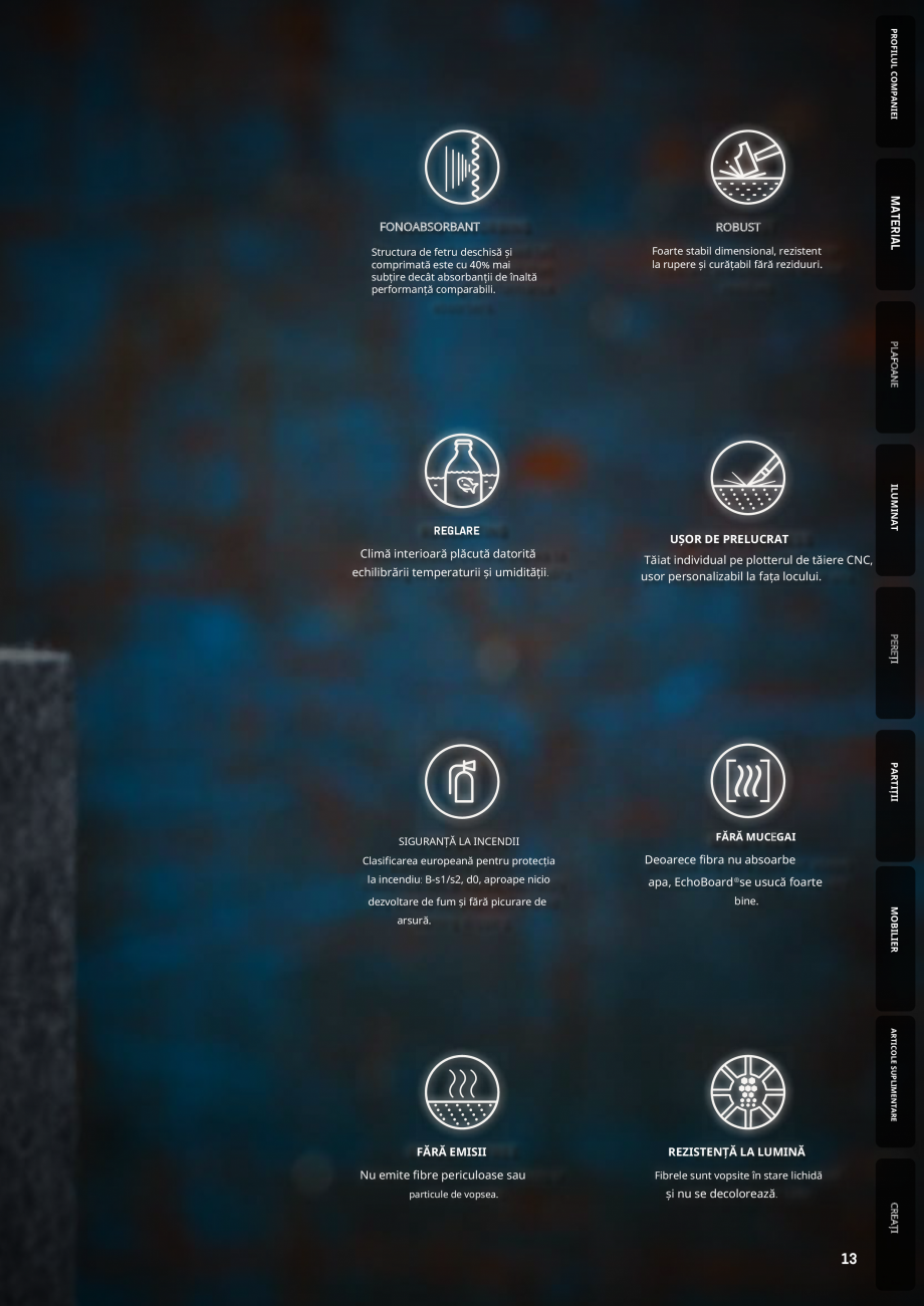 Pagina 13 - Plafoane cu absorbție acustică ECHOJAZZ EchoJazz Catalog, brosura 423

aw 0,30...