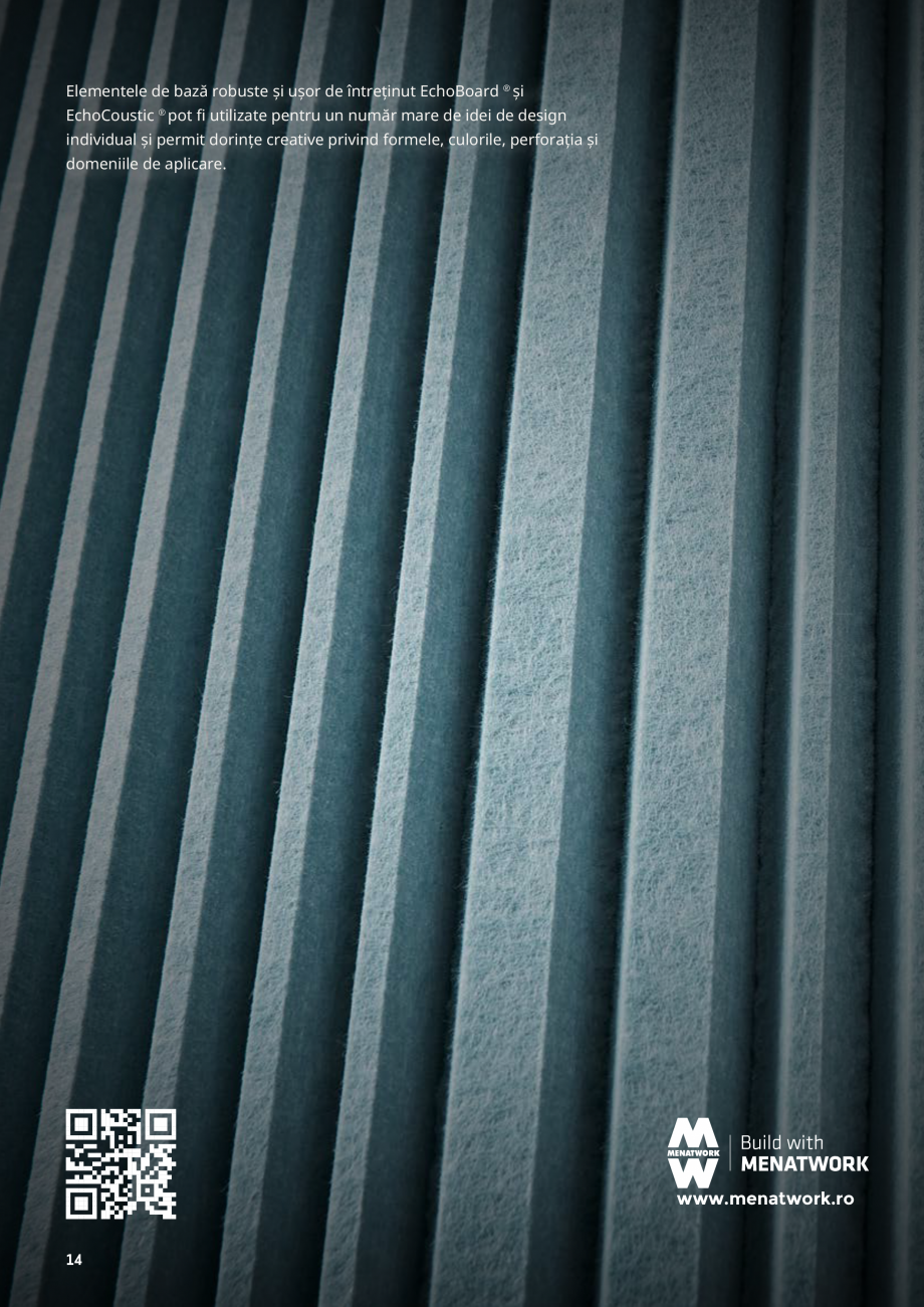 Pagina 14 - Plafoane cu absorbție acustică ECHOJAZZ EchoJazz Catalog, brosura noabsorbant de...
