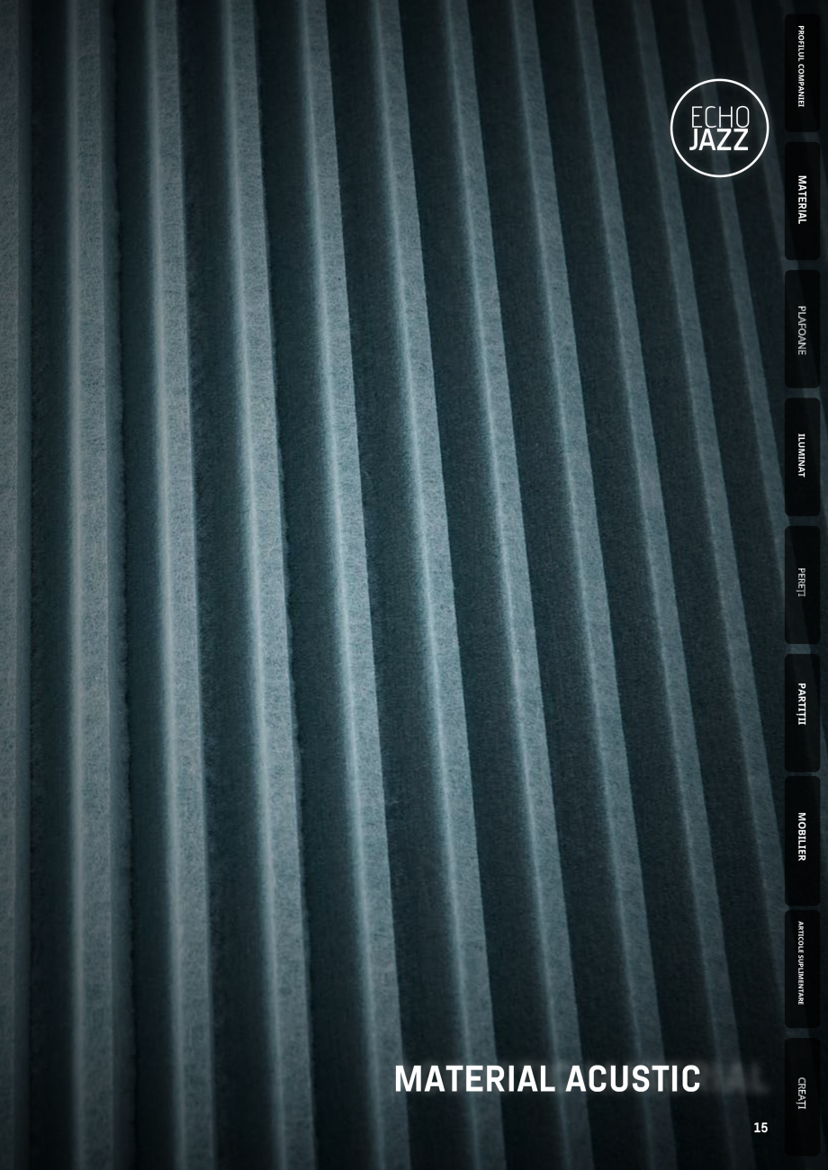 Pagina 15-Plafoane cu absorbție acustică ECHOJAZZ EchoJazz Catalog, brosura choBoard 24mm

833
...