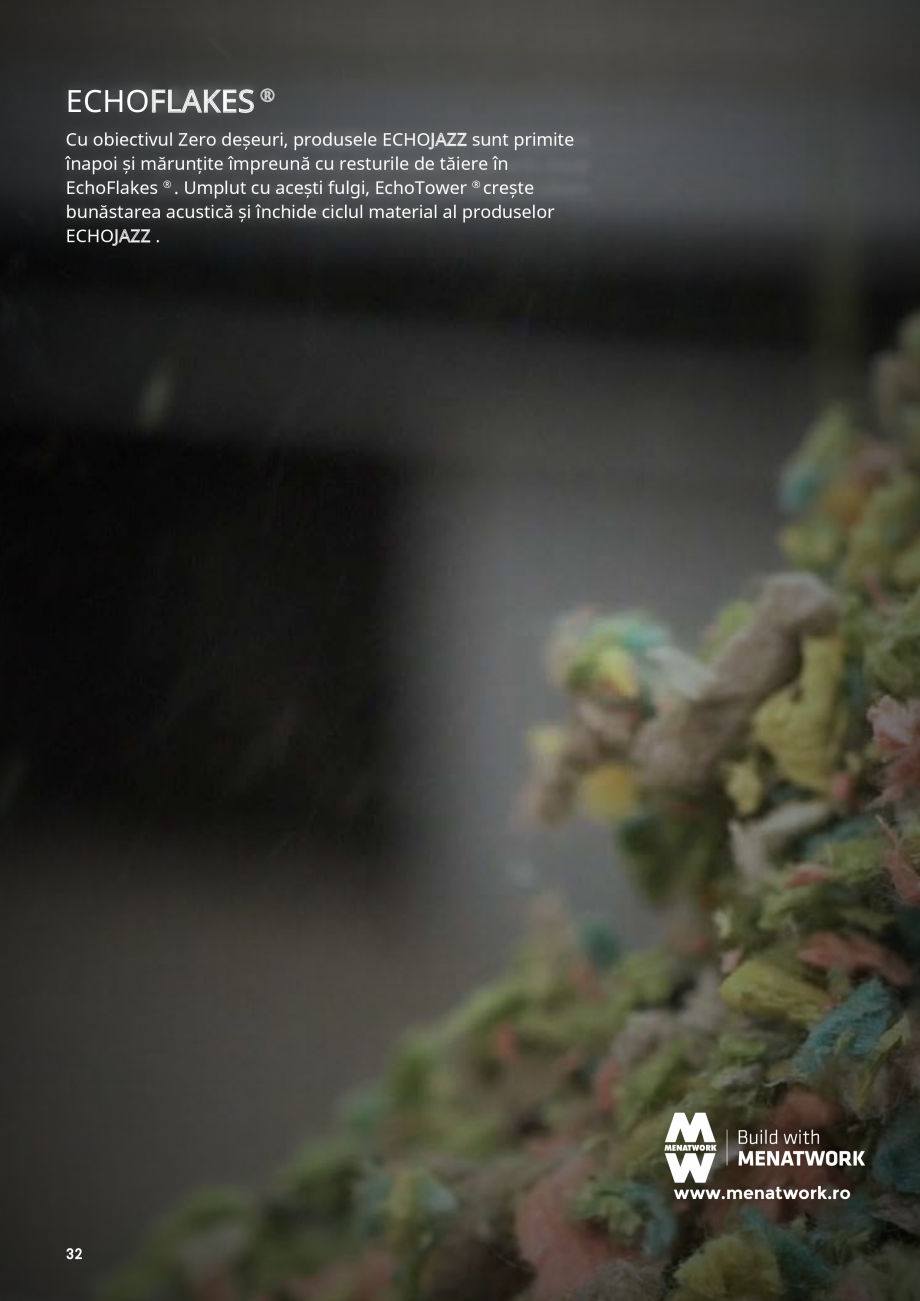 Pagina 29-Plafoane cu absorbție acustică ECHOJAZZ EchoJazz Catalog, brosura 80180A
EchoSail ® 24mm SQUARE M...