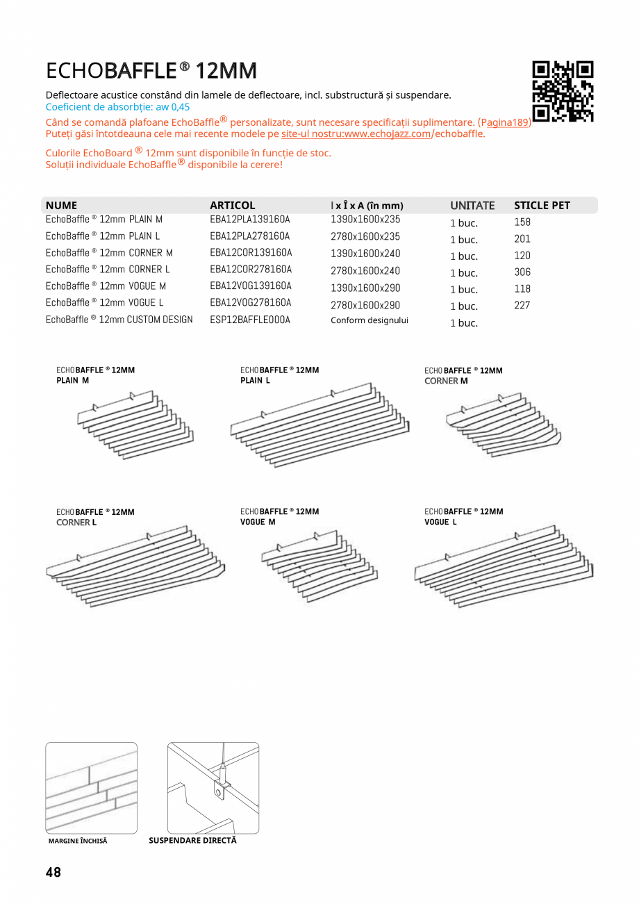 Pagina 45-Plafoane cu absorbție acustică ECHOJAZZ EchoJazz Catalog, brosura 

303

1 buc.

303

ECHOLED ®...