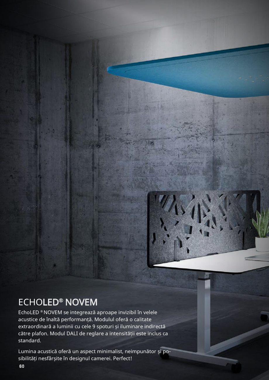 Pagina 57 - Plafoane cu absorbție acustică ECHOJAZZ EchoJazz Catalog, brosura  individuale pot fi ...