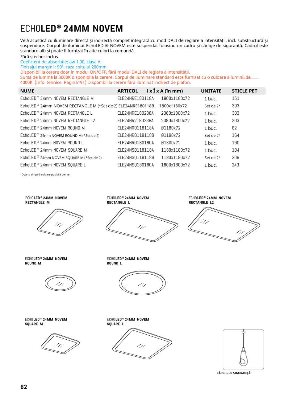 Pagina 59-Plafoane cu absorbție acustică ECHOJAZZ EchoJazz Catalog, brosura E

CREAȚI

97

ECHOFIELD ®...