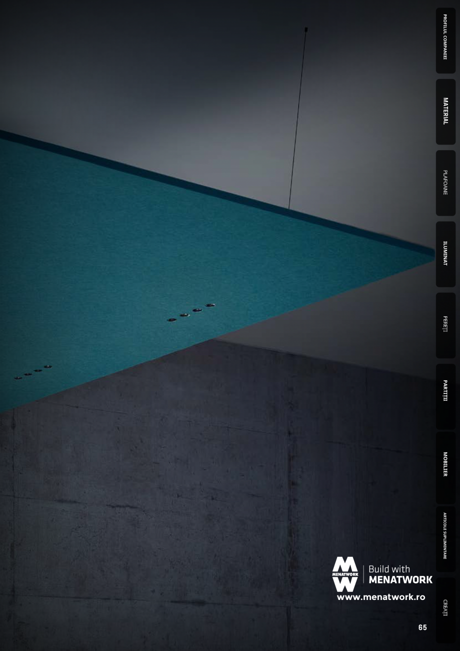 Pagina 62-Plafoane cu absorbție acustică ECHOJAZZ EchoJazz Catalog, brosura ® sunt fixate cu un spațiu...