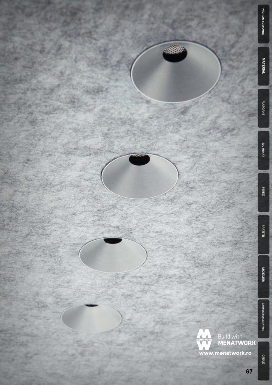 Pagina 64-Plafoane cu absorbție acustică ECHOJAZZ EchoJazz Catalog, brosura ARE M

ECHOFIELD ® 24MM
SQUARE ...