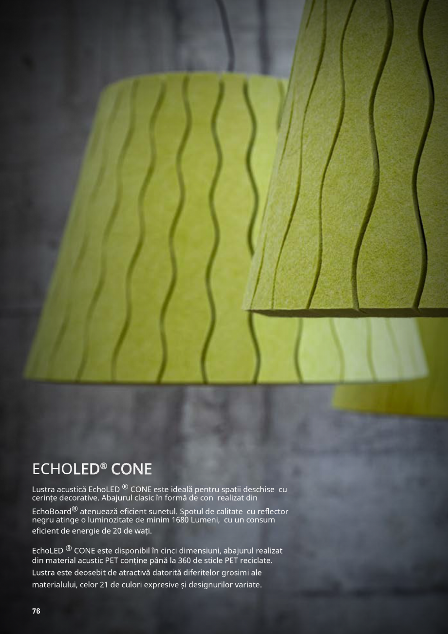 Pagina 73-Plafoane cu absorbție acustică ECHOJAZZ EchoJazz Catalog, brosura 2360x24

1 buc.

303
...