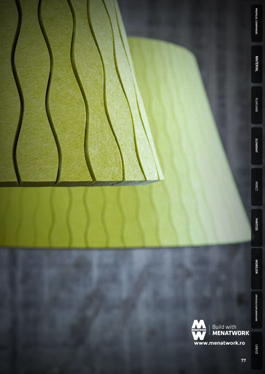 Pagina 74 - Plafoane cu absorbție acustică ECHOJAZZ EchoJazz Catalog, brosura 

ECHOMONOC ® 24MM
...