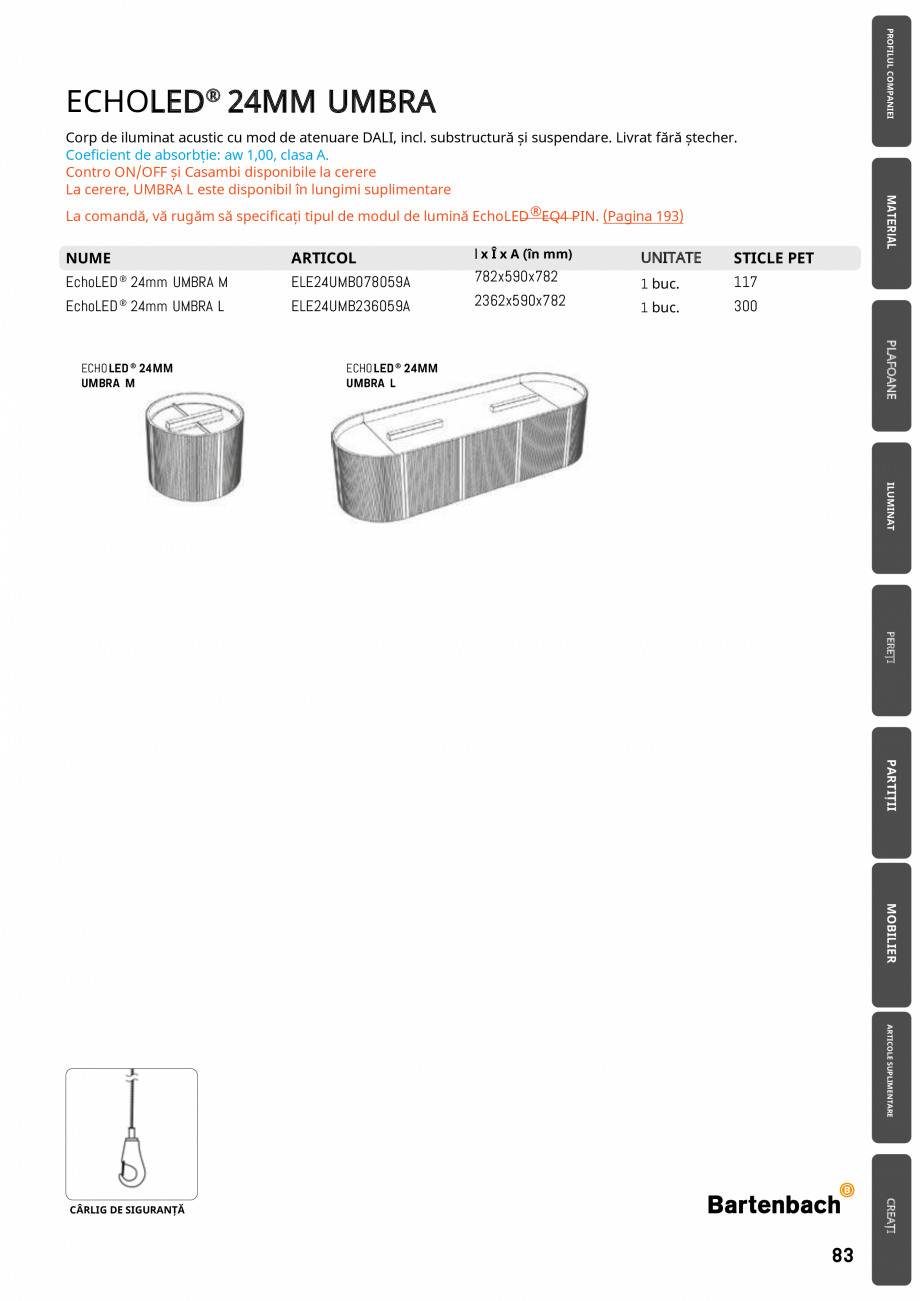 Pagina 80-Plafoane cu absorbție acustică ECHOJAZZ EchoJazz Catalog, brosura choCove®
ECO și PALING oferă ...