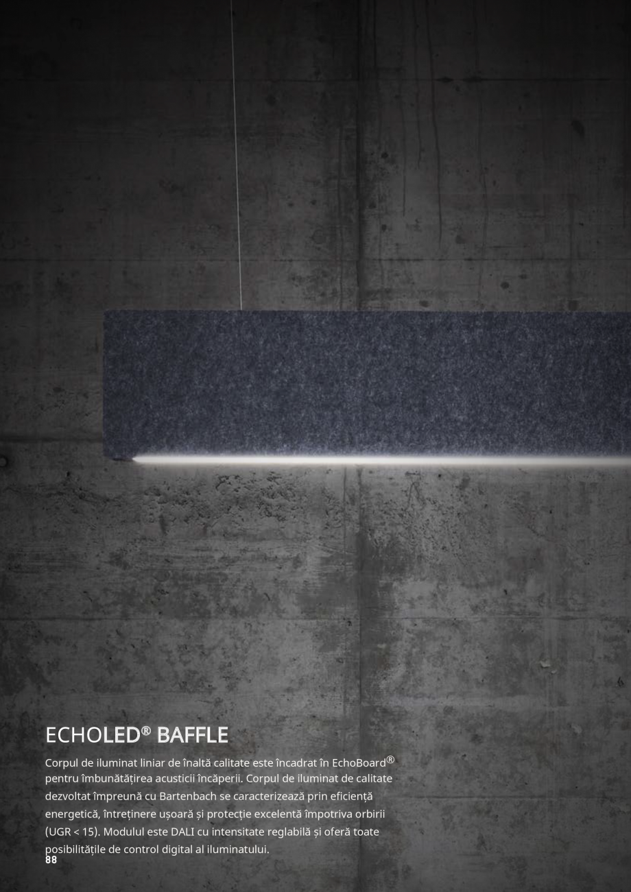Pagina 85-Plafoane cu absorbție acustică ECHOJAZZ EchoJazz Catalog, brosura ălțimi și două lățimi, cu ...