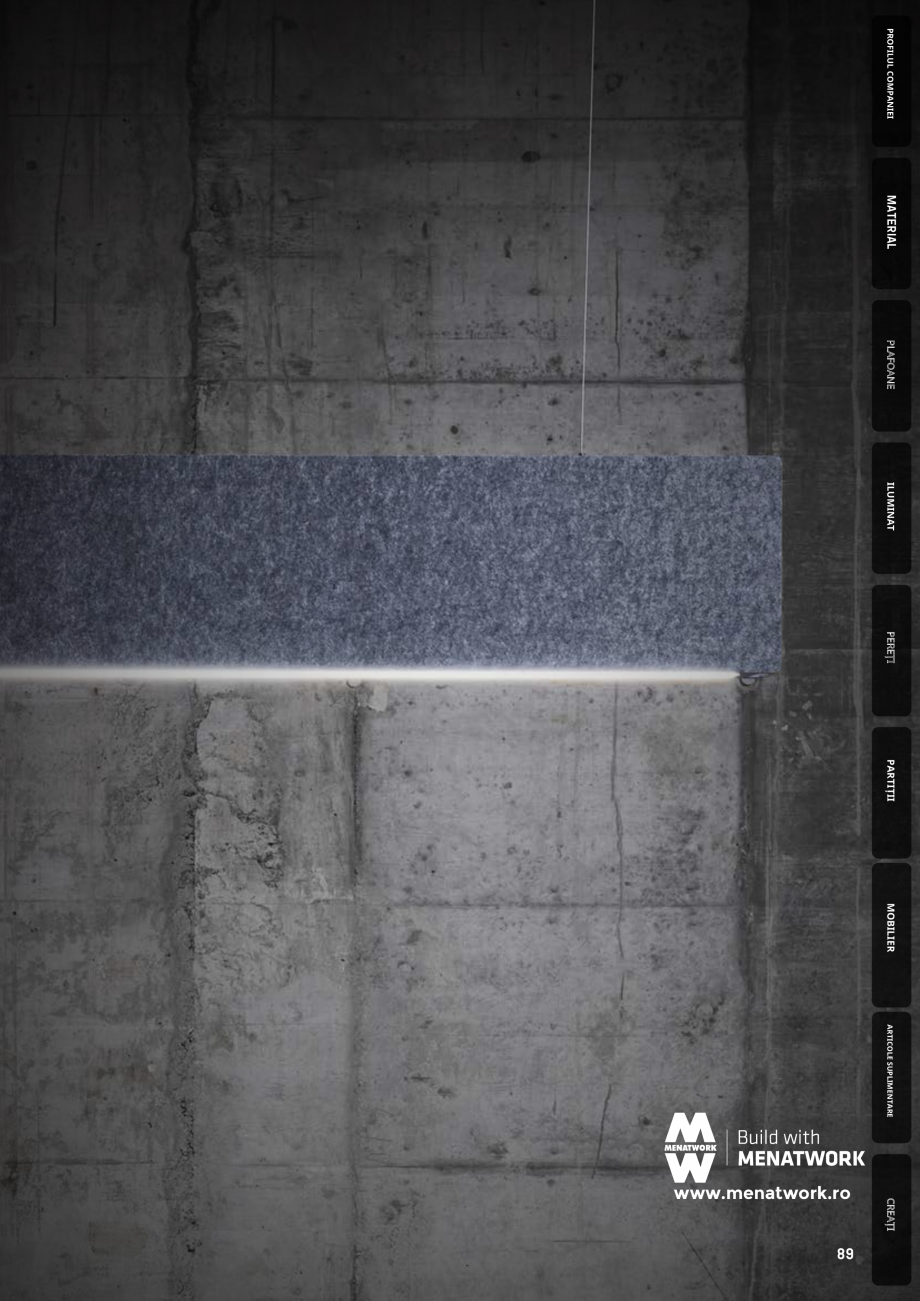 Pagina 86-Plafoane cu absorbție acustică ECHOJAZZ EchoJazz Catalog, brosura 
Perete despărțitor acustic...