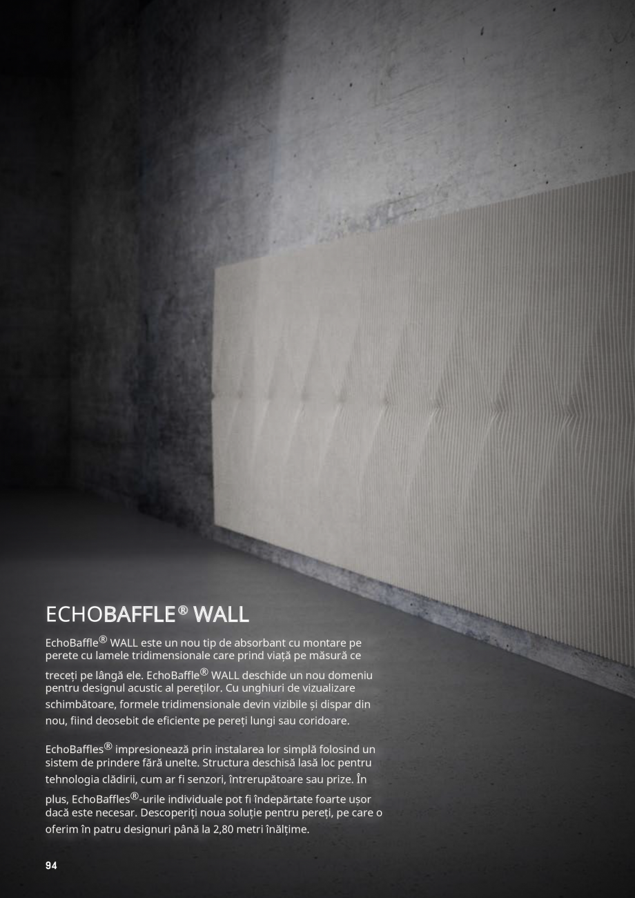 Pagina 91 - Plafoane cu absorbție acustică ECHOJAZZ EchoJazz Catalog, brosura DE2118077A
...