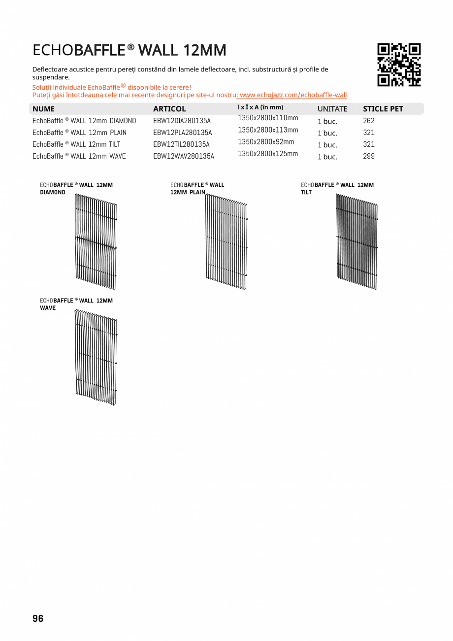 Pagina 93-Plafoane cu absorbție acustică ECHOJAZZ EchoJazz Catalog, brosura  folosit pentru a produce panoul...