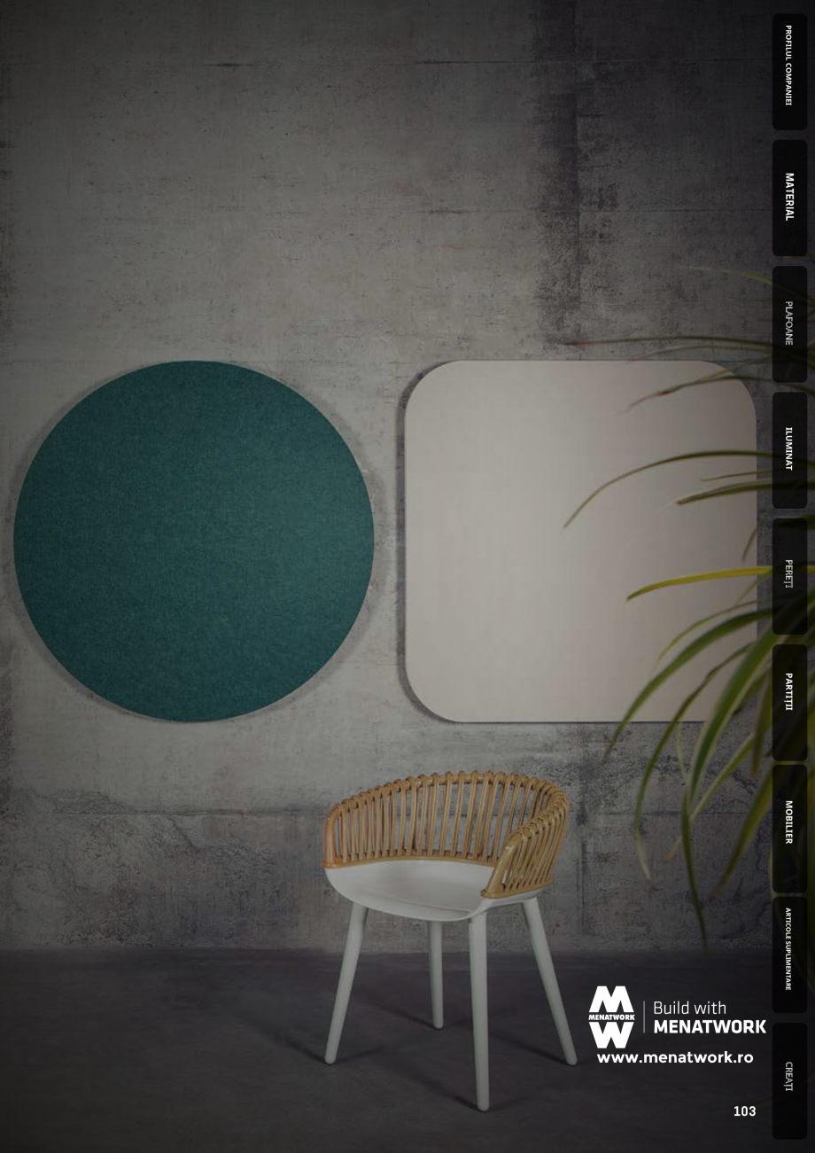 Pagina 100-Plafoane cu absorbție acustică ECHOJAZZ EchoJazz Catalog, brosura ăstarea. Turnul
reciclabil...