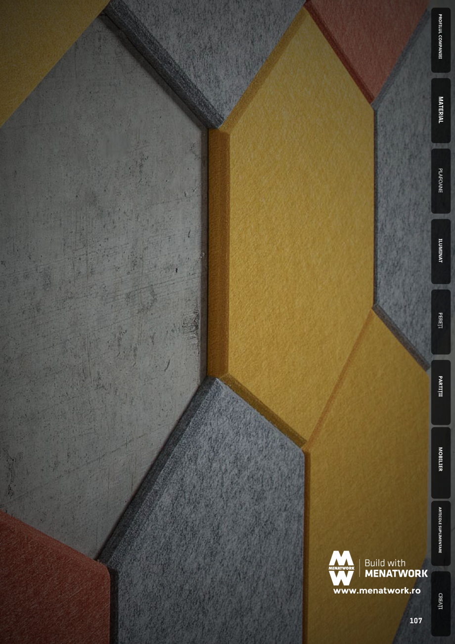 Pagina 104-Plafoane cu absorbție acustică ECHOJAZZ EchoJazz Catalog, brosura IELE

ILUMINAT

PEREȚI
...