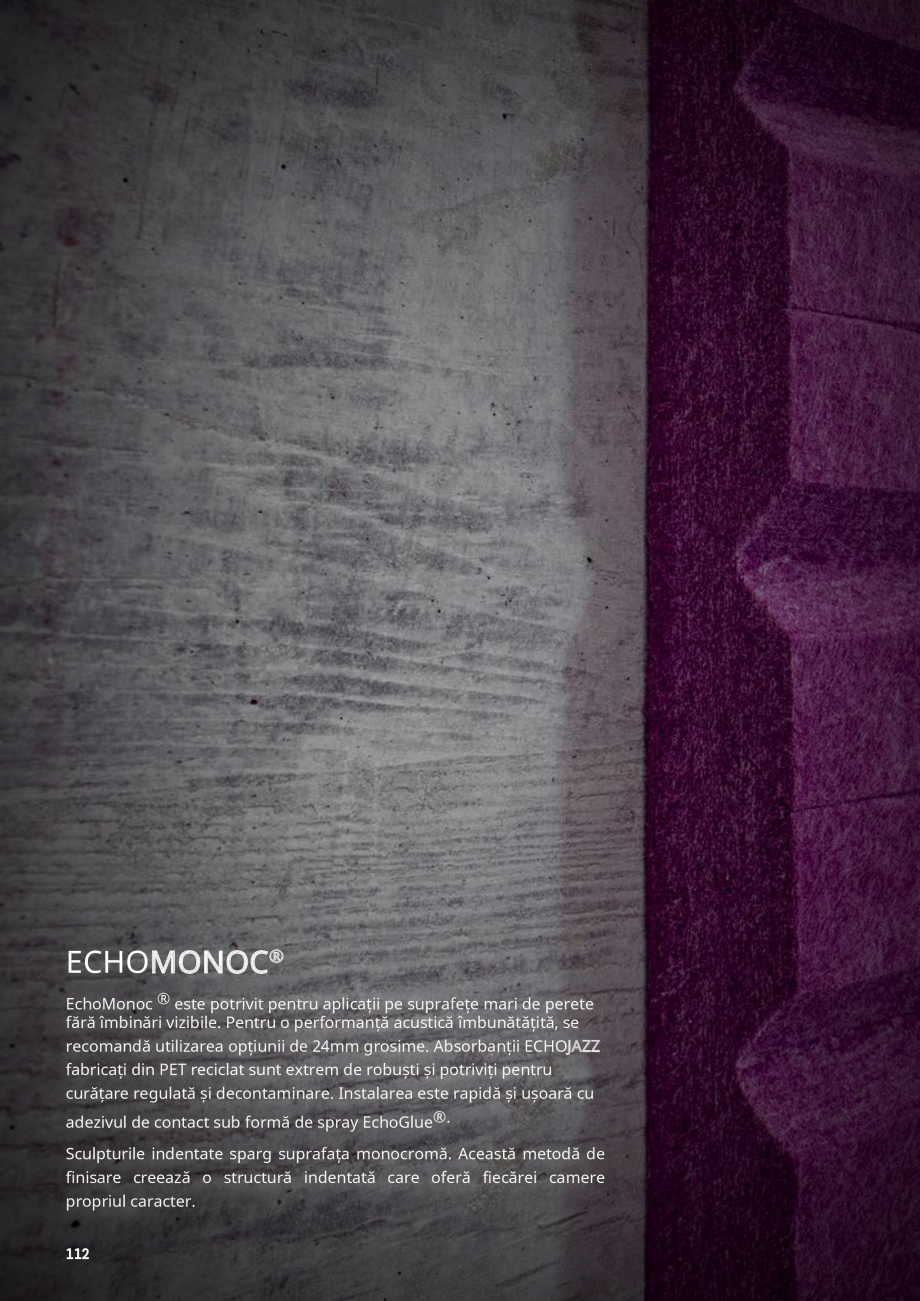 Pagina 112-Plafoane cu absorbție acustică ECHOJAZZ EchoJazz Catalog, brosura COVE® JOINER
PIVOT

ECHO COVE®...