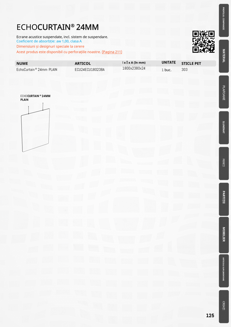 Pagina 125 - Plafoane cu absorbție acustică ECHOJAZZ EchoJazz Catalog, brosura 