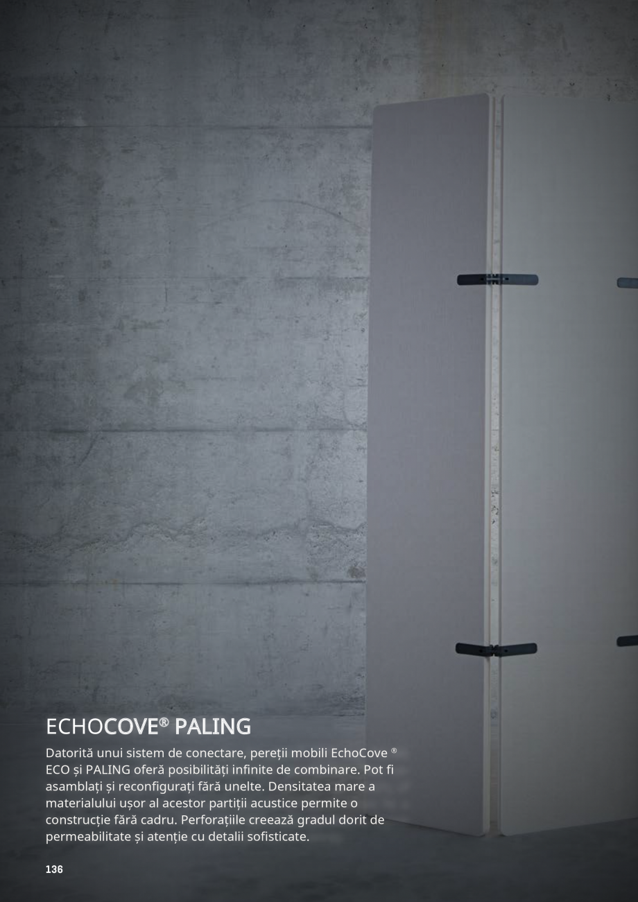 Pagina 136 - Plafoane cu absorbție acustică ECHOJAZZ EchoJazz Catalog, brosura 
