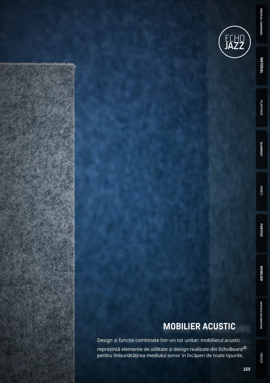 Pagina 155 - Plafoane cu absorbție acustică ECHOJAZZ EchoJazz Catalog, brosura 