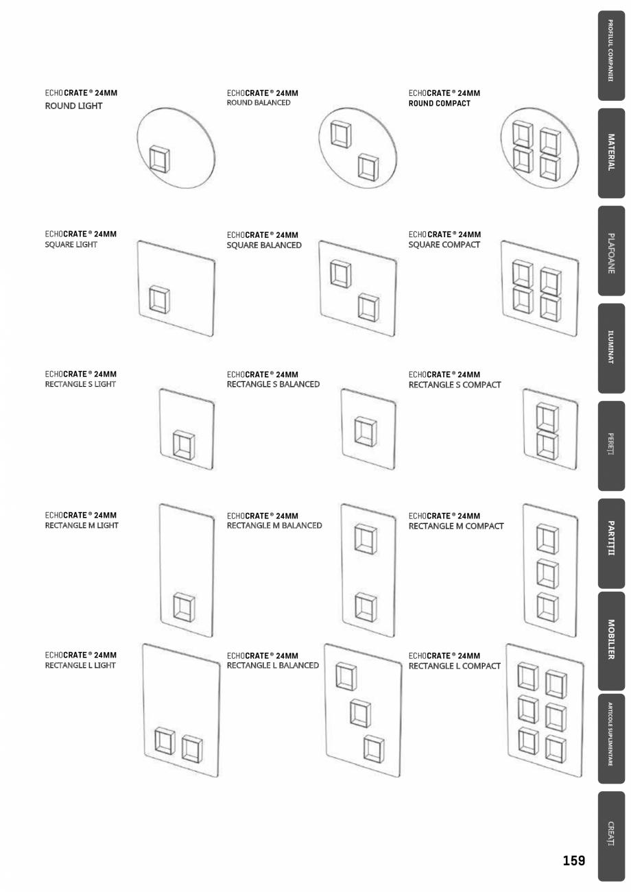 Pagina 159-Plafoane cu absorbție acustică ECHOJAZZ EchoJazz Catalog, brosura 