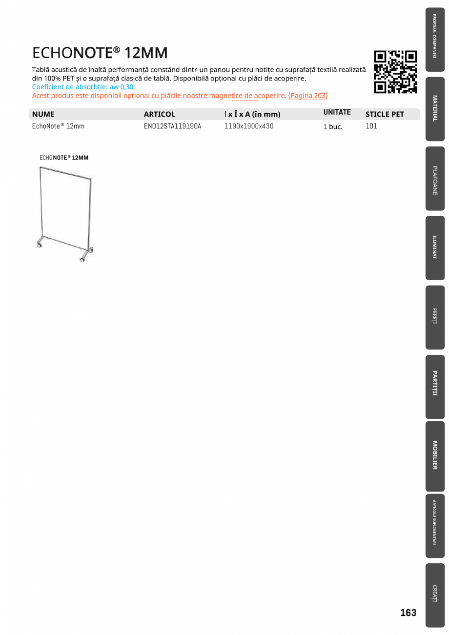 Pagina 163-Plafoane cu absorbție acustică ECHOJAZZ EchoJazz Catalog, brosura 