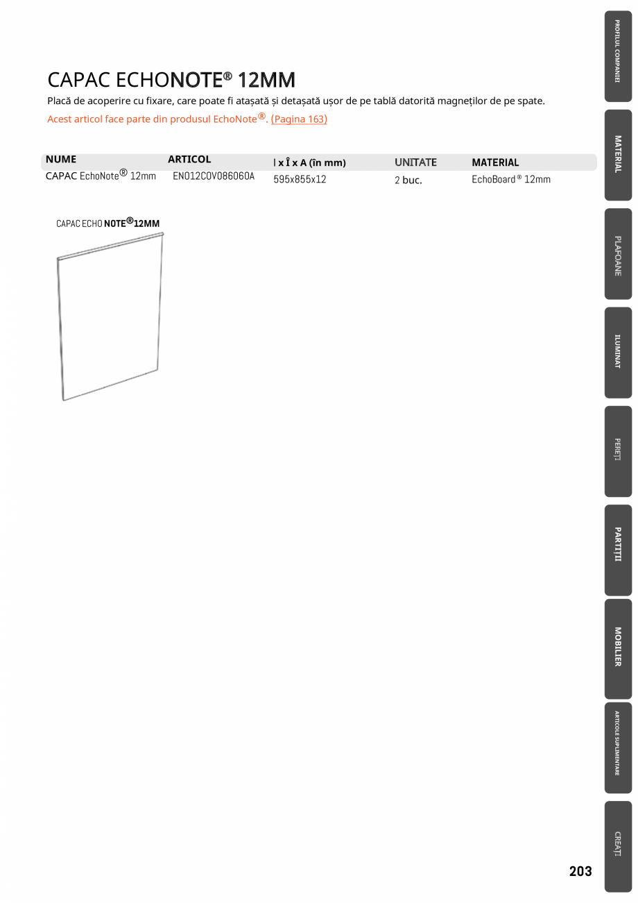 Pagina 203-Plafoane cu absorbție acustică ECHOJAZZ EchoJazz Catalog, brosura 
