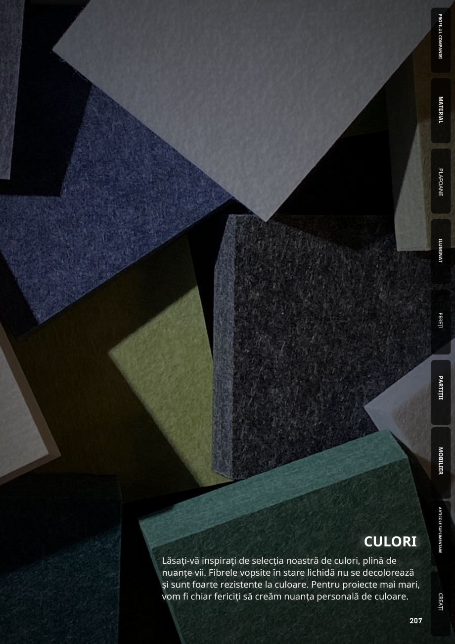 Pagina 207 - Plafoane cu absorbție acustică ECHOJAZZ EchoJazz Catalog, brosura 