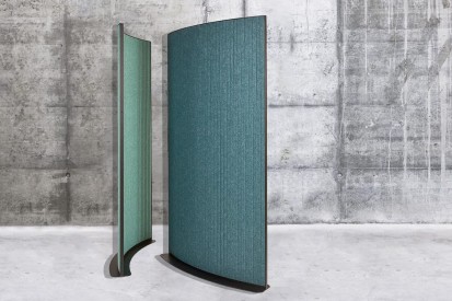 Perete curb pentru absorbție acustică EchoCove Bow EchoCove Bow Perete curb pentru absorbție acustică