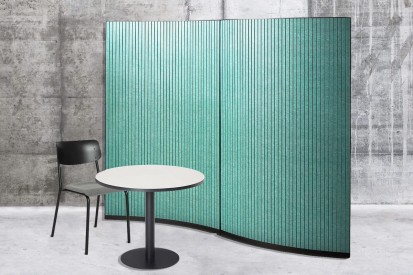 Perete curb pentru absorbție acustică EchoCove Bow EchoCove Bow Perete curb pentru absorbție acustică