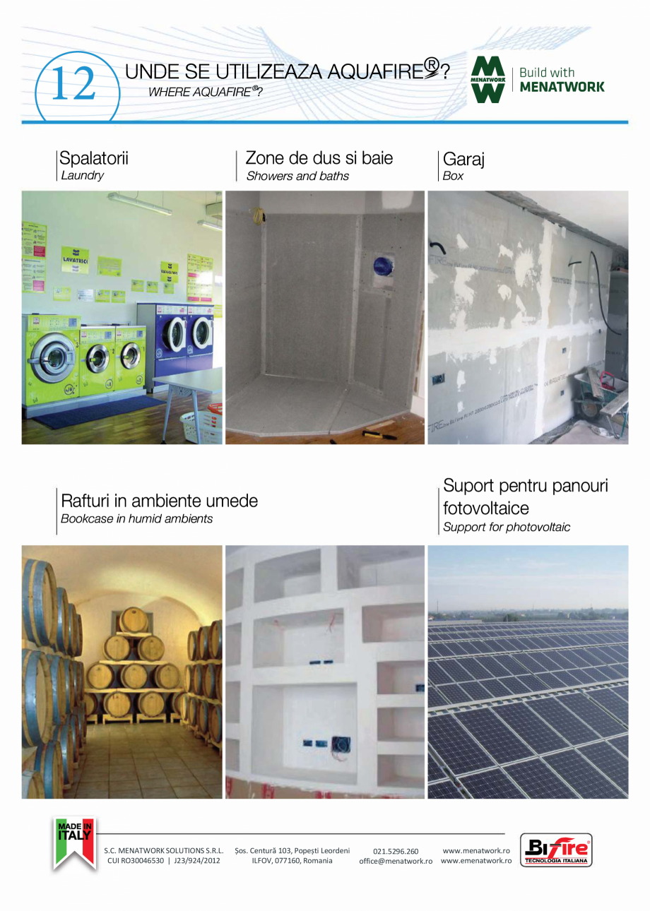 Pagina 13-Placa pentru pereti exteriori si medii umede Bifire AquaFire Catalog, brosura Romana  Star pe...