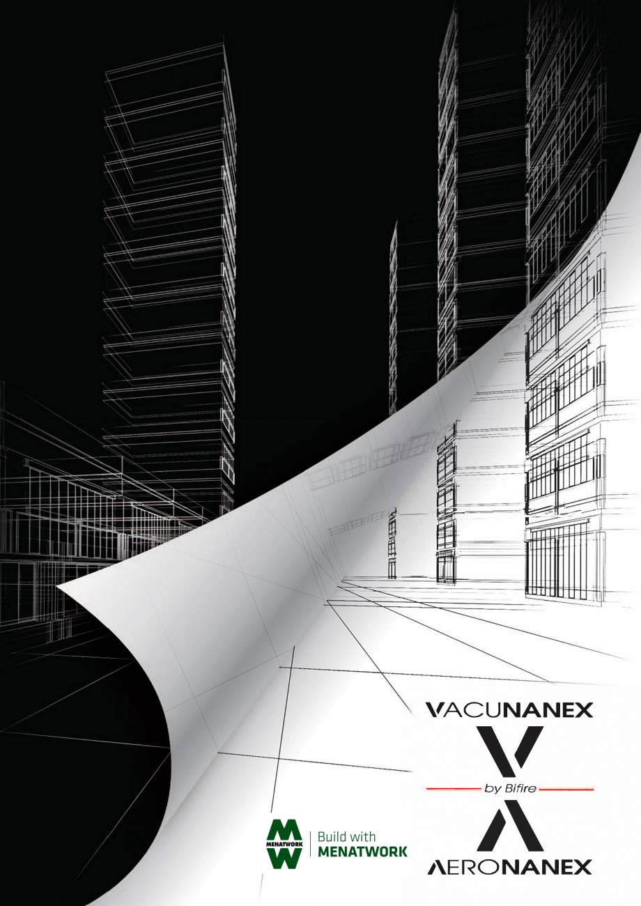 Pagina 1-Panou pentru izolație termică performantă Bifire Vacunanex Catalog, brosura Romana...