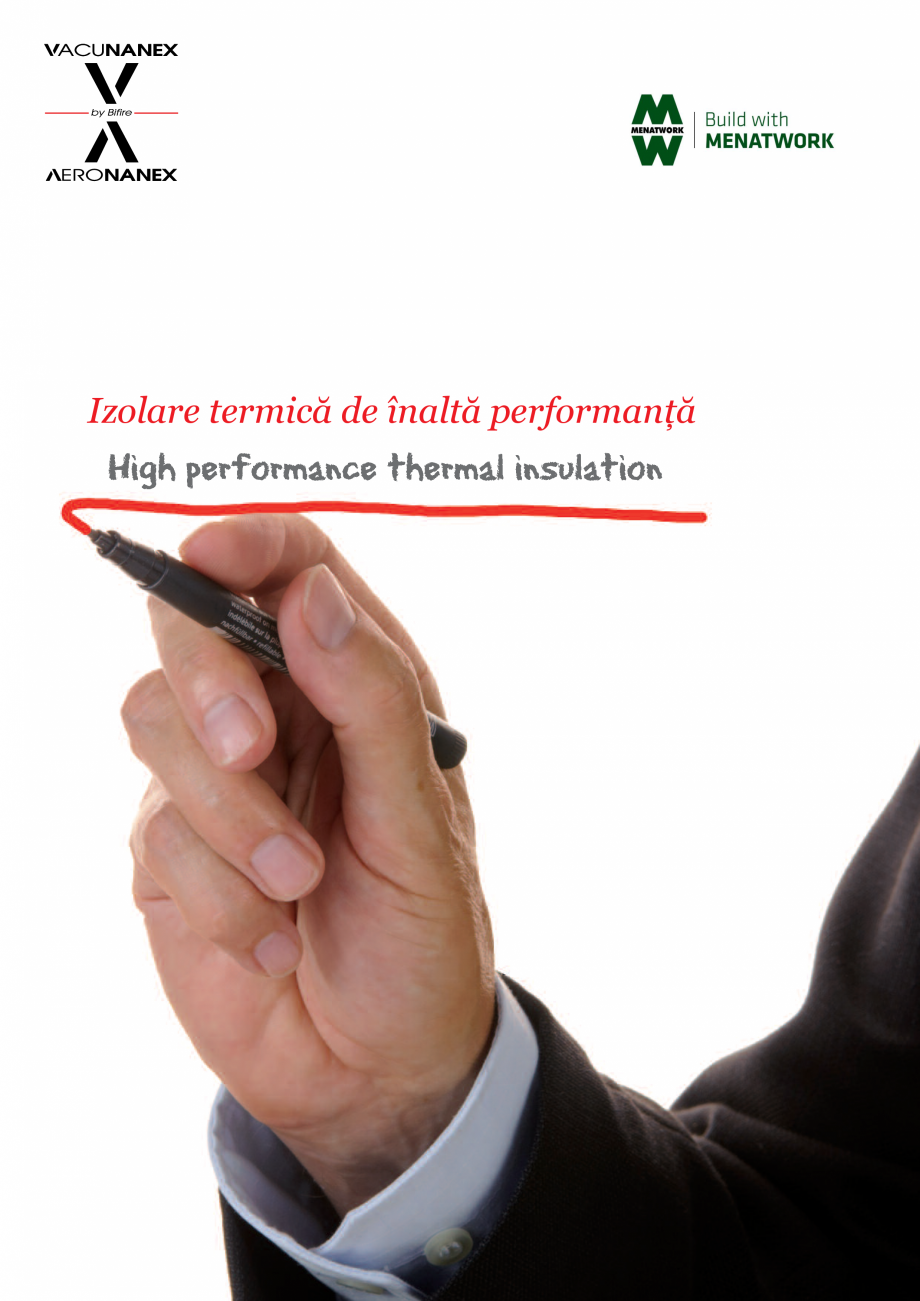 Pagina 2-Panou pentru izolație termică performantă Bifire Vacunanex Catalog, brosura Romana at 200mm
...