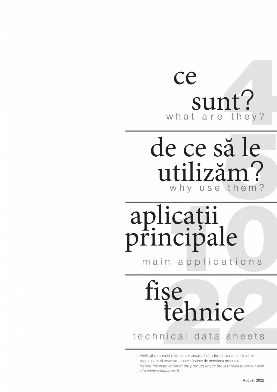 Pagina 3 - Panou pentru izolație termică performantă Bifire Vacunanex Catalog, brosura Romana ...