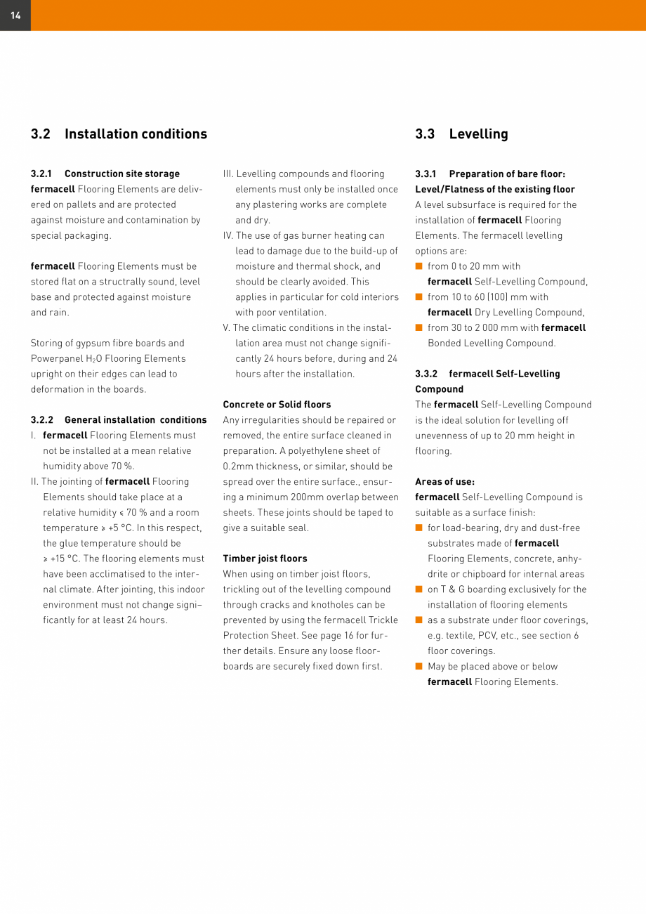 Pagina 14-Șape uscate Fermacell Fermcell Catalog, brosura Romana 11

2 E 22

2 E 31
(2 E 33)

Powerpanel H2O
...