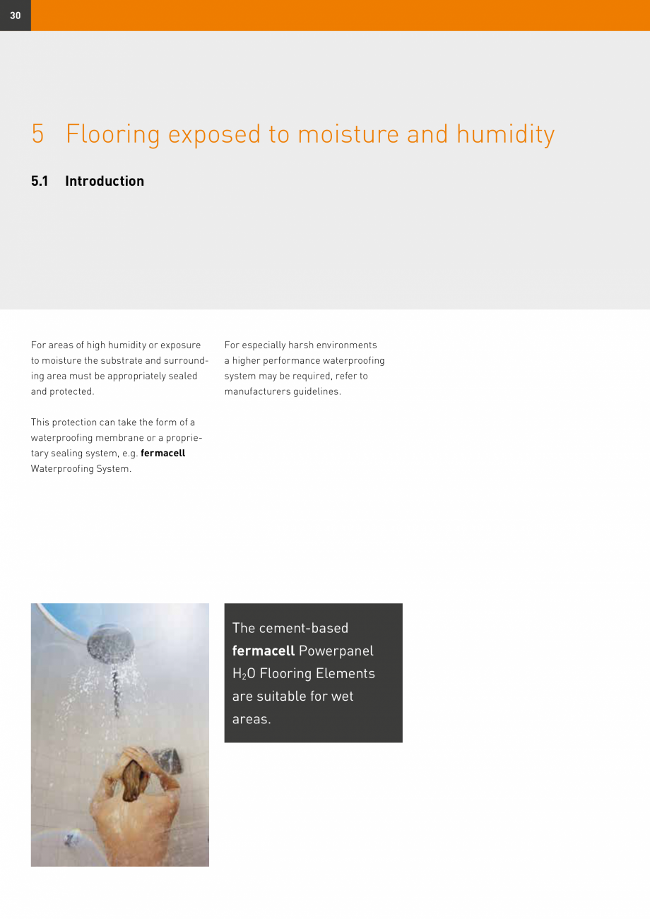 Pagina 30-Șape uscate Fermacell Fermcell Catalog, brosura Romana adhesion. Loose substrates must

30 minutes....