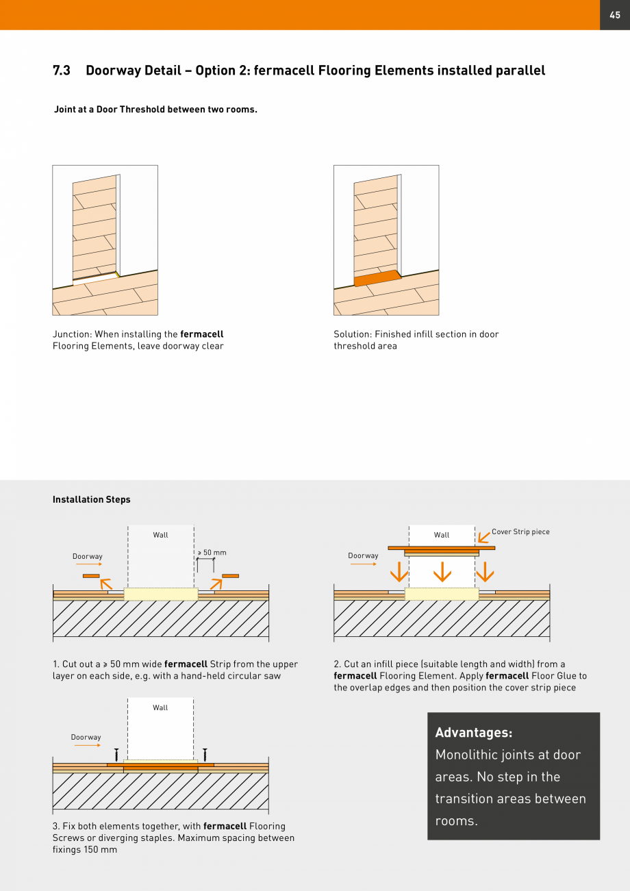 Pagina 45-Șape uscate Fermacell Fermcell Catalog, brosura Romana 

e.g. by furniture or other heat insulating...
