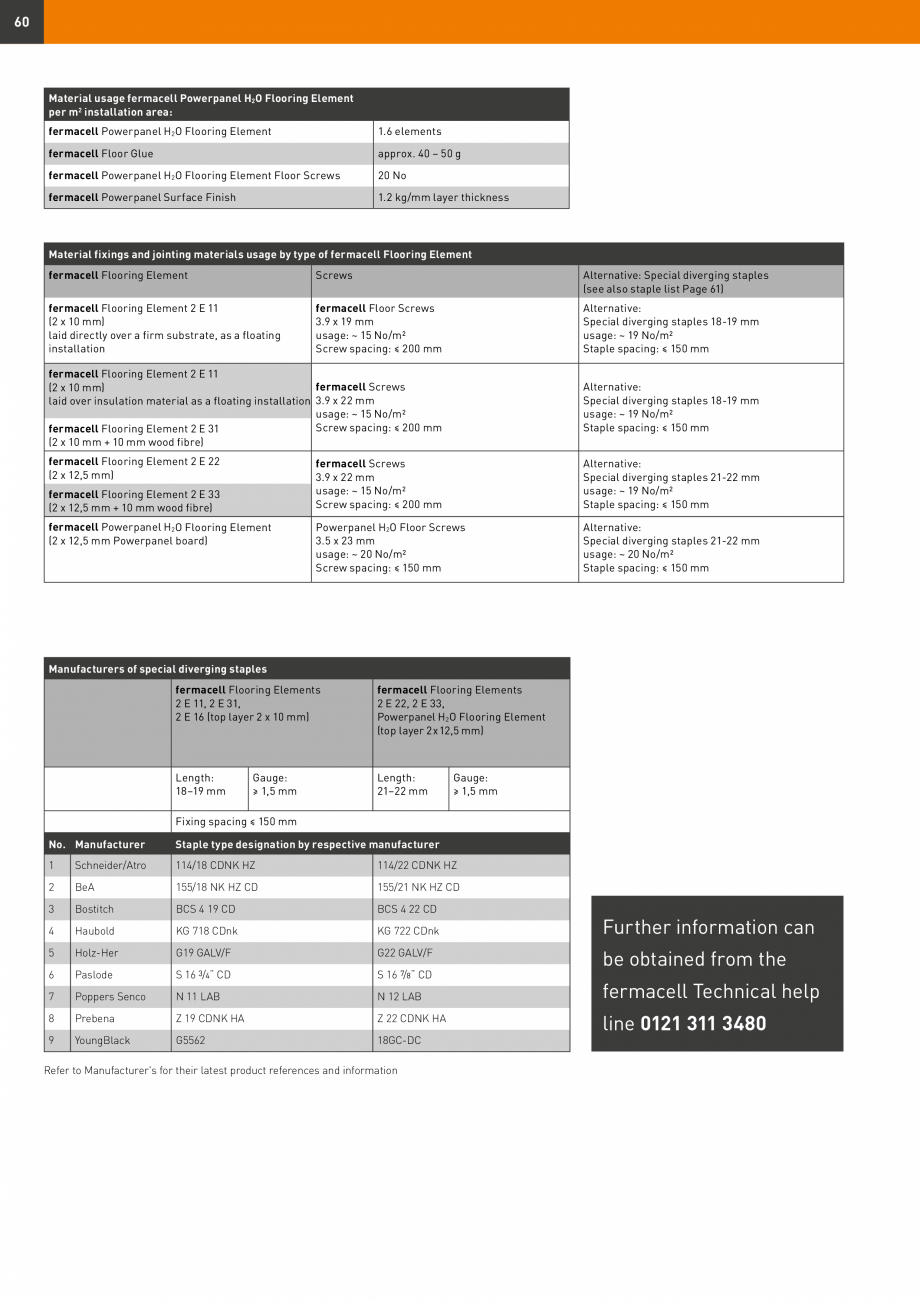 Pagina 60-Șape uscate Fermacell Fermcell Catalog, brosura Romana eas)
Edge junctions, movement joints and...