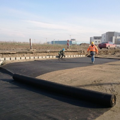 INOVECO Exemplu de utilizare geotextil - Geotextile polipropilena pentru drumuri, poduri si cai ferate INOVECO