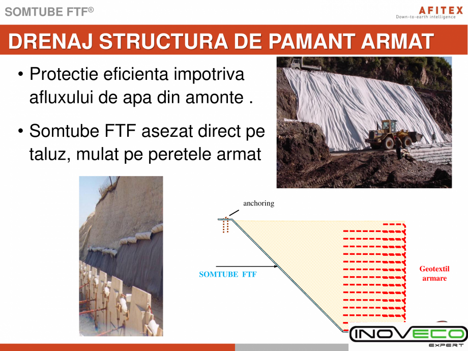 Pagina 8-Prezentare Geocompozite drenaj INOVECO Catalog, brosura Romana tecție împotriva infiltrărilor...