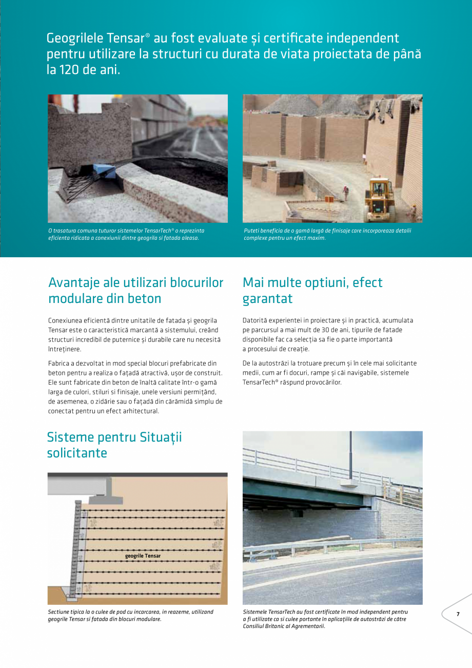 Pagina 7-Brosura - Sisteme de structuri de sprijin Tensar INOVECO TW1 Catalog, brosura Romana ibil deoarece...