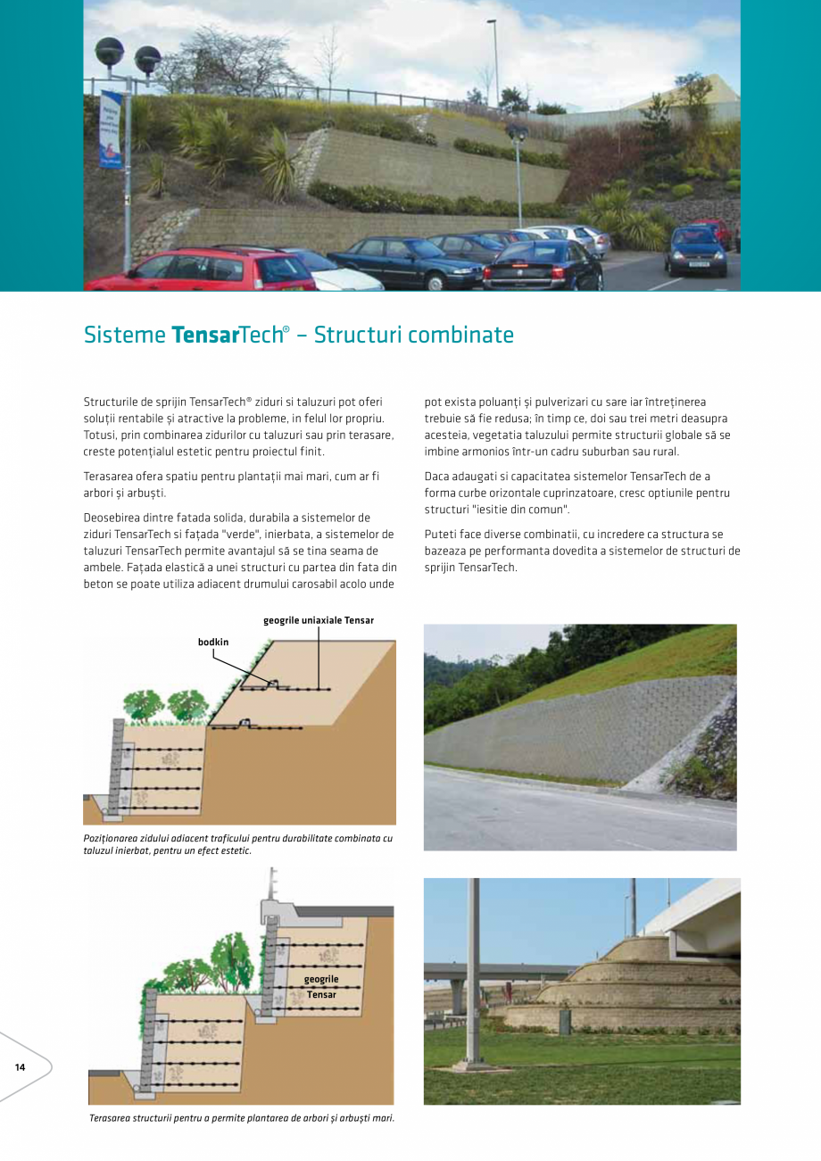 Pagina 14-Brosura - Sisteme de structuri de sprijin Tensar INOVECO TW1 Catalog, brosura Romana blocuri...