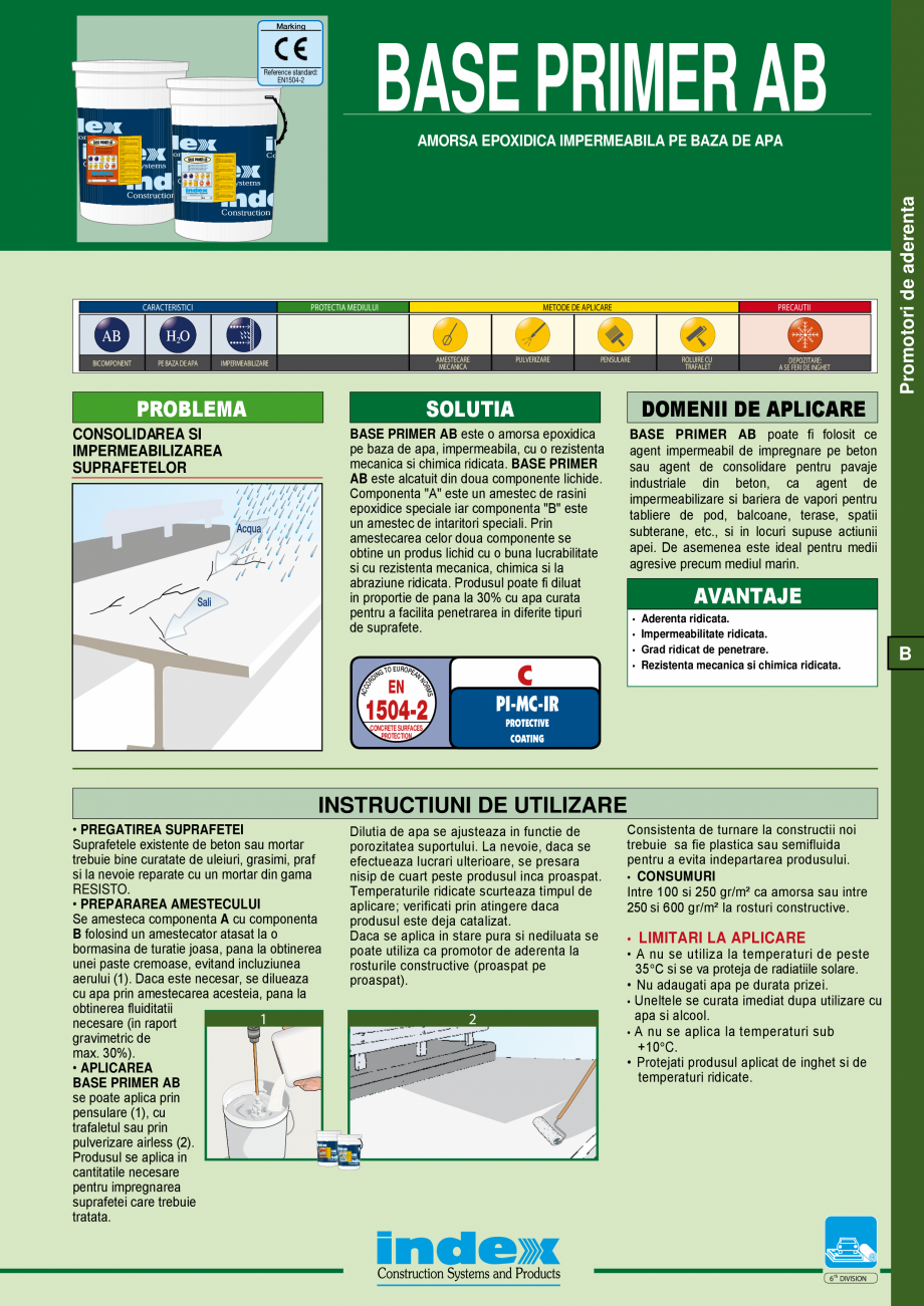 Pagina 1-4_Base Primer AB_ro INOVECO Fisa tehnica Romana Marking

BASE PRIMER AB

Reference standard:...