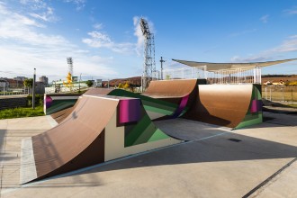 Proiectare, constructie, reabilitare skate parks SPORT PLAY SYSTEMS