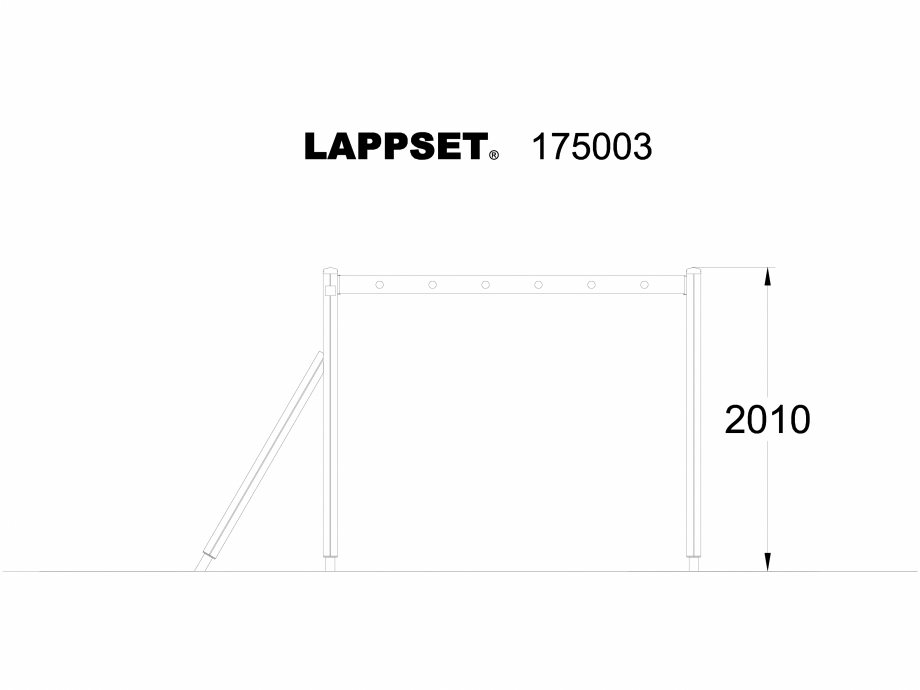 Pagina 1-CAD-DWG Echipament de joaca pentru copii - 175003 LAPPSET Detaliu de produs CLOVER 