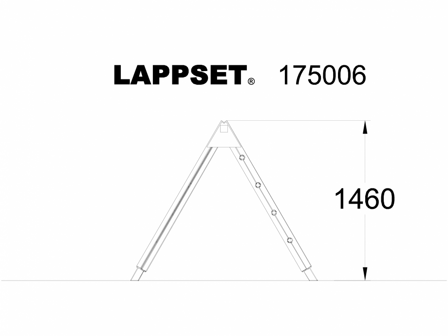 Pagina 1-CAD-DWG Echipament de joaca pentru copii - 175006 LAPPSET Detaliu de produs CLOVER 